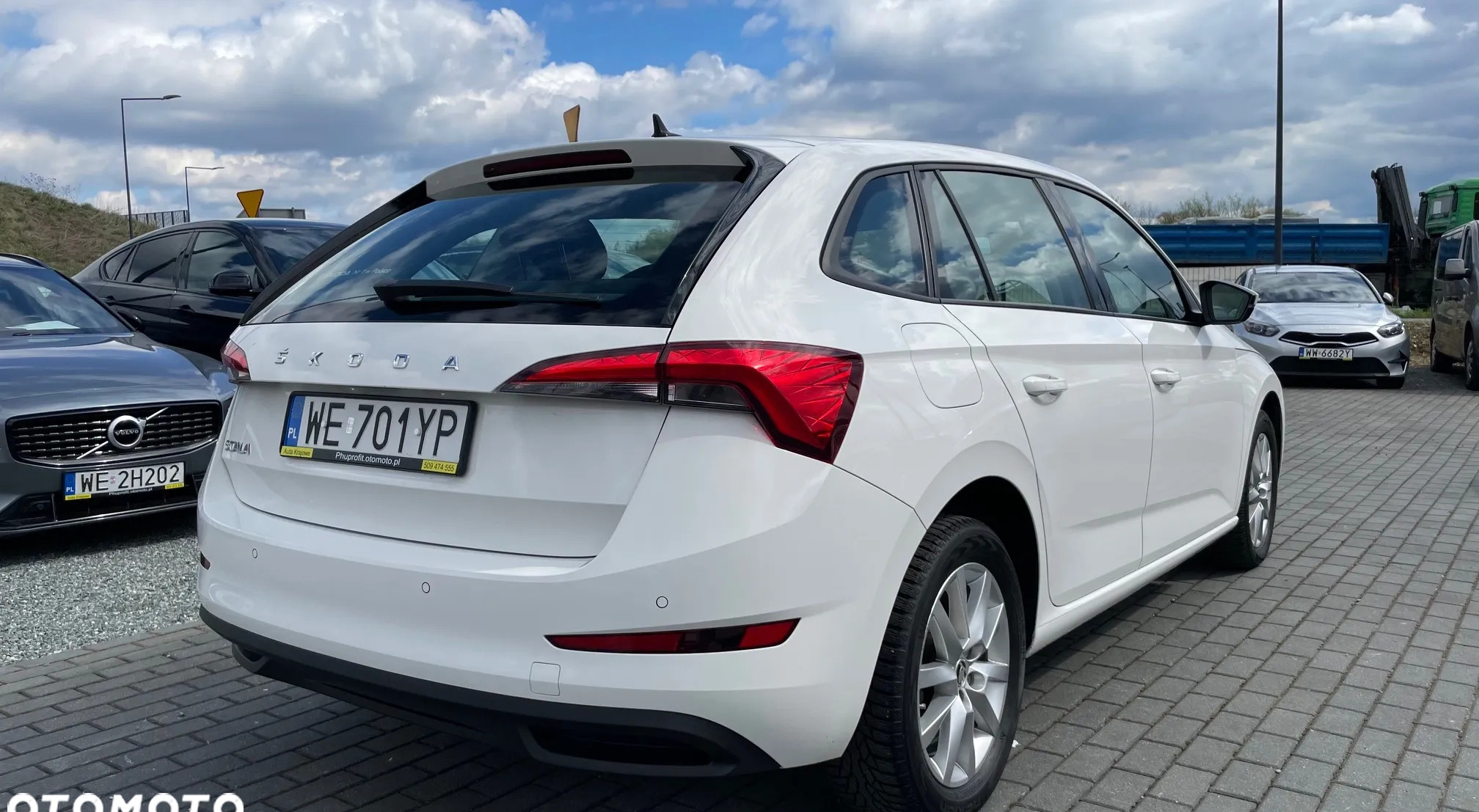 Skoda Scala cena 49900 przebieg: 130000, rok produkcji 2019 z Małogoszcz małe 326